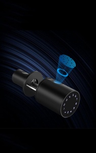 Butuc cu amprenta ,cod , aplicatie smartphone prin bluetooth,generare cod de la distanta - Img 7