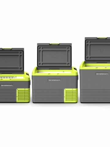 Frigider auto compresor SMART trei modele 30L 40L 50L comparatie marimi rulota camion - DenisNetwork™