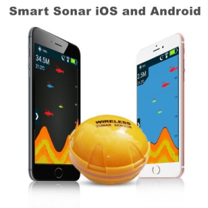 Detector de pești cu sonar WIFI / ANDROID /IOS afișare pe telefon - Img 1