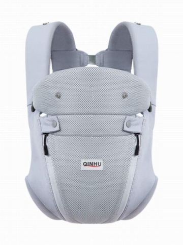 Ergonomic 4-in-1 baby carrier, 0-36 months, multiple carrying positions, head and neck support, hood, storage pocket - Dr. Denis