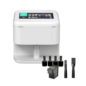 Imprimantă digitală inteligentă de unghii 3D, color, WI-FI, ecran tactil, portabilă, unghii personalizate - Img 1