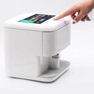 Imprimantă digitală inteligentă de unghii 3D, color, WI-FI, ecran tactil, portabilă, unghii personalizate - Img 2