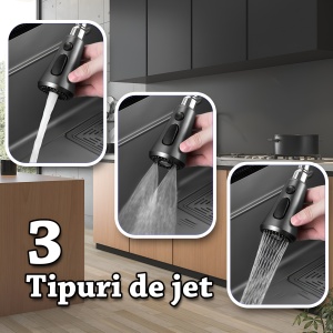 Dozator de detergent integrat în blatul chiuvetei AQUA 4