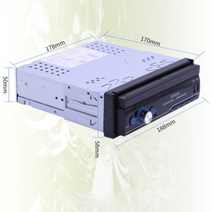 Navigatie 1DIN cu Android 9 - MP5 Player auto cu ecran rabatabil - MirrorLink, FM Radio FM, GPS, Ecran 7'', Bluetooth, ieșire 60W - Img 4