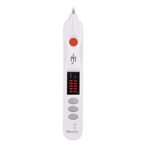 Plasma Pen Cosmetic Device for Tattoo, Scar, Spot, Mole, Freckle Removal, Laser Wart Removal, LCD Screen, Adjustable Levels, USB, White - Img 2