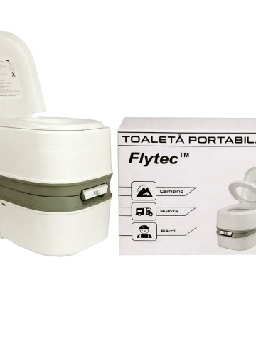 Ambalare colet cu toaletă portabilă 24L cu înălțimie de 42 cm Flytec