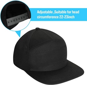 Șapcă led Bluetooth, ecran cu afișaj mesaje text multicolor, compatibil smartphone iOS și Android - Img 10