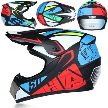 Set Cască Cross Nitro X full face pentru Motociclete, Dirt Bike, MX/Enduro, Atv, Mărime M, L, XL, Trotinetă Electrică - Flytec™ - Img 2
