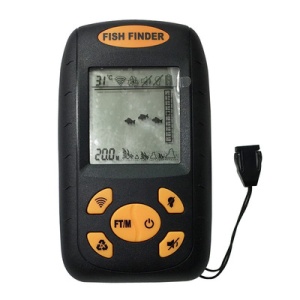 Sonar Fish Finder Model 2021 portabil cu ecran LCD, pentru localizarea peștilor, determinării adâncimii apei la mare, lac, râu sau baltă - Img 3