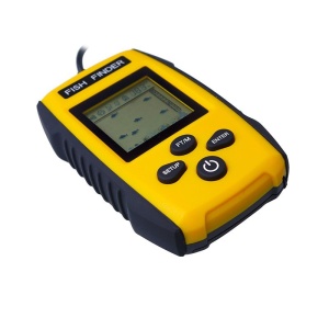 Sonar Fish Finder portabil cu ecran LCD, pentru pescărie, pentru localizarea peștilor, determinării adâncimii apei la mare, lac, râu sau baltă - Img 2