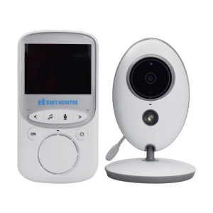 Wireless Baby Monitor, two-way with VIDEO + AUDIO + Night Vision, temperature monitoring, 8 lullabies - Img 2