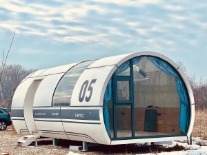 Завършена модулна капсулна къща, тип минихаус 33.1㎡ за живеене - €39990