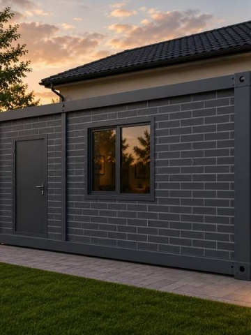 Containerul modular poate fi configurat în funcție de cerințele proiectului, fiind o soluție practică pentru birouri, șantiere, spații comerciale sau locuințe. Designul modern, montajul rapid și costurile reduse îl transformă într-o alegere eficientă pent