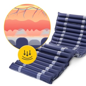 Anti-Skid Mattress with Compressor 186x90 cm, 135 kg, Waterproof PVC, Alternative Anti-Skid System - Img 3