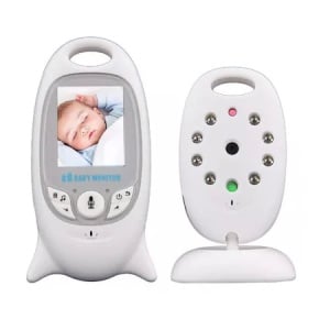 Baby Monitor cu ecran propriu - Wireless, Monitor bebe bidirecțional cu VIDEO + AUDIO + Night Vision - NU NECESITĂ INTERNET - Img 1