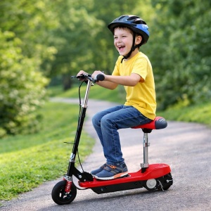 trotineta copii cu scaun confortabil si ghidon reglabil pentru 6-12 ani