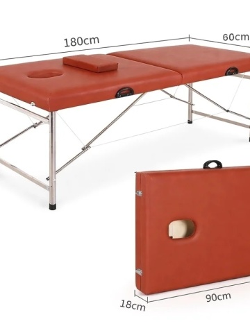 Cosmetic Eyelash Table and Professional Massage Bed 180x60 cm, Foldable, Portable, Support 160 kg – Dr.Denis™ - Img 3