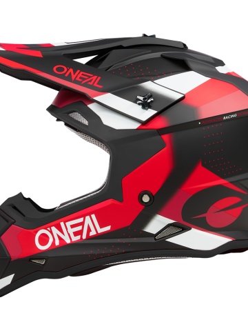 O'Neal 2SRS Spyde Motocross Helmet Black/Red/White - Img 6
