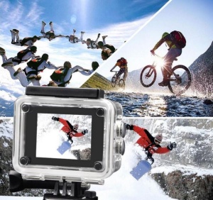 Pachet Cască Cross Negru/Verde Neon / Enduro / Atv/ Motocicletă + Camera Video Sport 4k + Mănuși + Ochelari + Cagulă și Suport de Perete- Flytec™ - Img 3