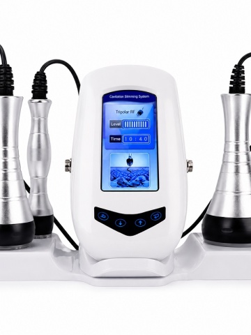 Professional 3-in-1 Device with 40KHz Cavitation and Radiofrequency for Body Reshaping and Face Lifting