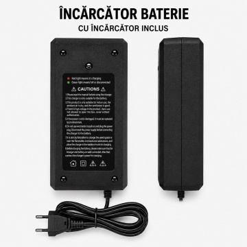 Scuter electric/Motocicleta pe 3 roti, cu sezut rabatabil si cos detasabil, inchidere la cheie cu alarma si pornire din cheie, pentru seniori - Img 7