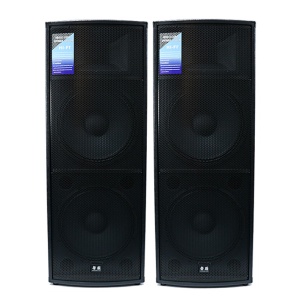 Set 2 Boxe Duble Pasive de 15 Inch, 650 + 650 W, Echipament Profesional de Divertisment Audio Pentru Scenă, Nunți, Familie, KTV, Conferință, Karaoke - Img 1