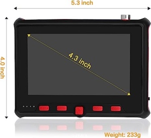 Tester CCTV Portabil Profesional, Full HD, LAN tester RJ 45, BNC - Img 2