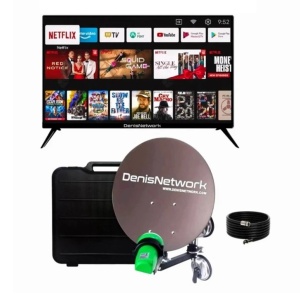 Kit TV complet camion instalare rapida fara 220V DenisNetwork