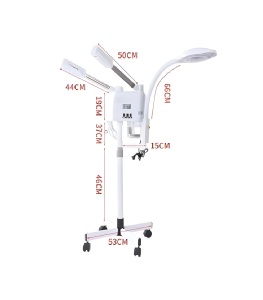 Vapozon cu Lampa de Marire, 3 in 1, aparat profesional pentru tratamente faciale si ingrijirea pielii - Img 4