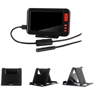 Waterproof HD Endoscope Camera With LCD Display & Holder - 4.3", 8mm, IP67, 2000mAh / Car Service Diagnosis - Img 5