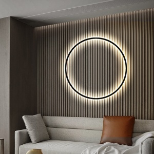 Circle-shaped LED Lounge lamp with different diameters of 30,60,90,100 cm - Rebeca Design™