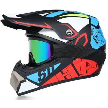 Cross Nitro X full face pentru Motociclete, Dirt Bike, MX/Enduro, Atv, Mărime M, L, XL, Trotinetă Electrică - Flytec™