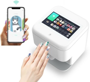 Imprimantă digitală inteligentă de unghii 3D, color, WI-FI, ecran tactil, portabilă, unghii personalizate - Img 4