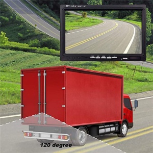 Kit marșarier /supraveghere wireless cu cameră și display de 7inch; 12V~24V, cu 2 camere pentru Camioane, Autocare, Bus-uri - Img 9