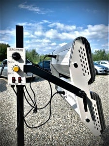 Lampă infraroșu vopsitorii, service auto-moto, 2 x 1200 W, profesională, pentru uscare rapidă - Img 5