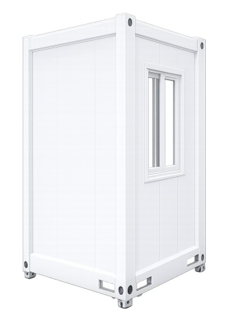 Bucătărie prefabricată modulară DenisNetwork pentru tiny house, birou și șantier