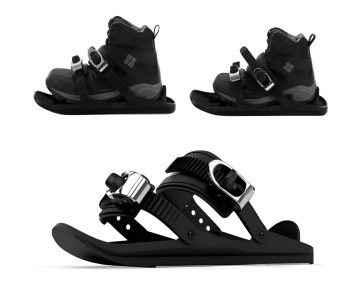 Mini schiuri, patine pentru zăpadă, sporturi de iarnă, mărime universală