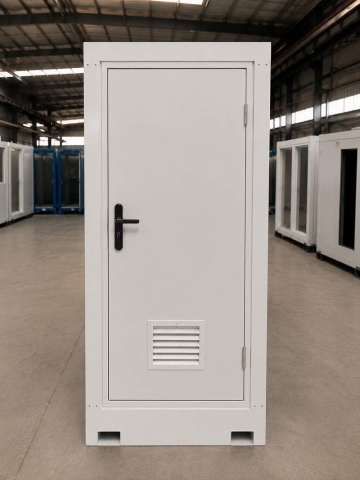 Modular Luxury Toilet Cabin for Container – Complete Prefabricated Bathroom with Toilet, Shower and Sink for Tiny House, Office and Construction Site | DenisNetwork