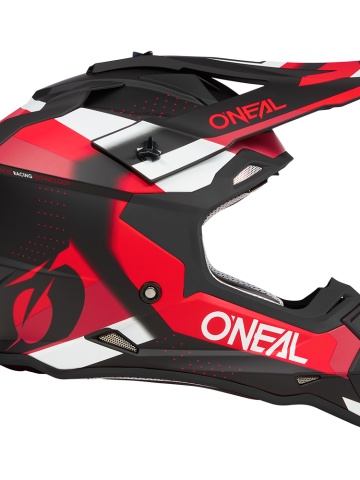 O'Neal 2SRS Spyde Motocross Helmet Black/Red/White - Img 3