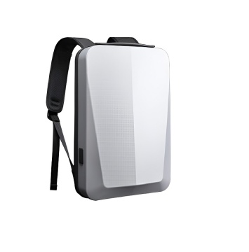 Rucsac impermeabil pentru laptop, cu carcasă din plastic și sistem antifurt