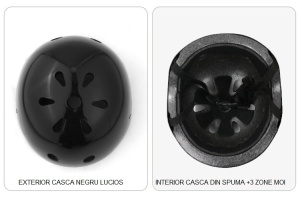 Set cască, genunchiere, cotiere protecție și apărători încheieturi de copii pentru bicicletă, ciclism, patinaj, role, skateboard - Flytec™ - Img 3