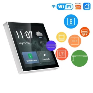 Smart WiFi Sonoff Touch Control Panel, Tuya, ZigBee, 5 W, 3.95 Inch Screen, Multitouch - Img 1