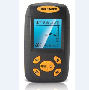 Sonar Fish Finder Model 2021 portabil cu ecran LCD, pentru localizarea peștilor, determinării adâncimii apei la mare, lac, râu sau baltă - Img 5