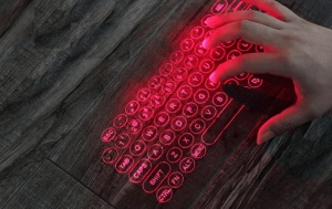 Tastatură Virtuală cool cu proiecție taste cu laser / Bluetooth și Usb, pentru mobil, tabletă sau televizor smart cu baterie proprie - Img 3