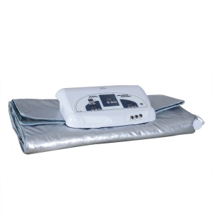 Thermal blanket with 3 heating zones, with infrared, for sauna effect and weight loss