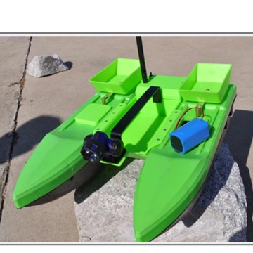 Barca/Navomodel de pescuit plantat si nadit momeala cu telecomanda Flytec D15, 3 cuve, 2 motoare,2xAcumulatori 5200mAh