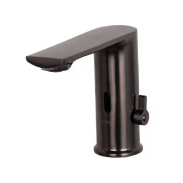 Robinet bazin smart cu finisaj gri premium, ideal pentru bai moderne