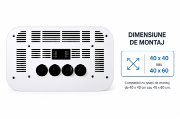 Clima auto de plafon 2.6 kW cu răcire puternică 21000 BTU pentru vehicule 12V și 24V - Dittom™