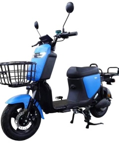 Electric scooter with pedals - MOPED 400W / 72V - 35A - speed, comfort and efficiency without a license, 100km battery autonomy - Img 3