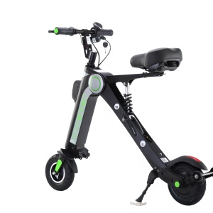 Folding electric scooter with seat, 36V - 250w, 7.5Ah, ultra light and portable, for adults and children, 7.5Ah Li-ion battery - Img 2